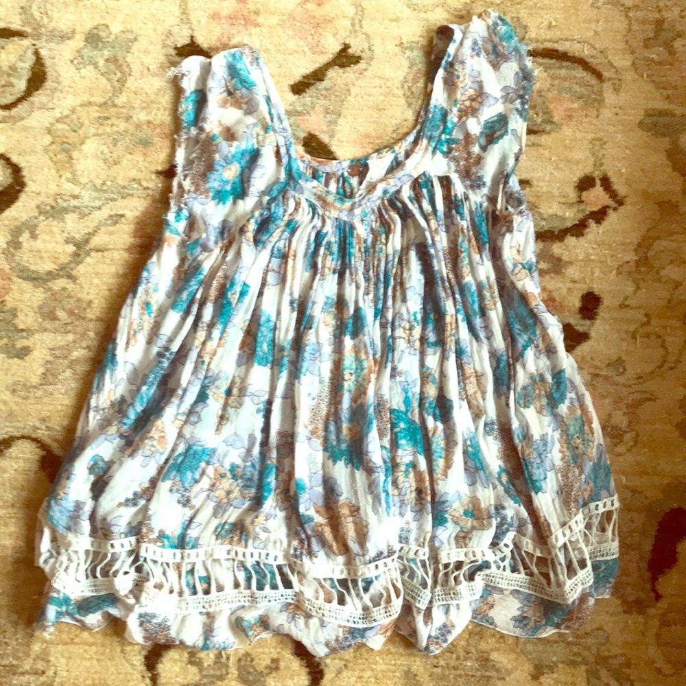 Free People Babydoll shirt
